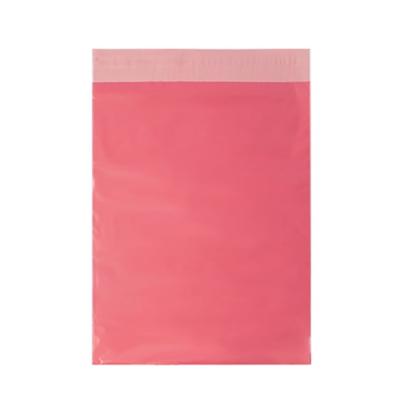 Pink Poly Mailers 12X7.9in 100 Pack, Strong Adhesive Shipping Envelopes for Clothing/Shirt, Poly Bags for Small Businesses, Waterproof Mailing for Shipping, Packages Bags