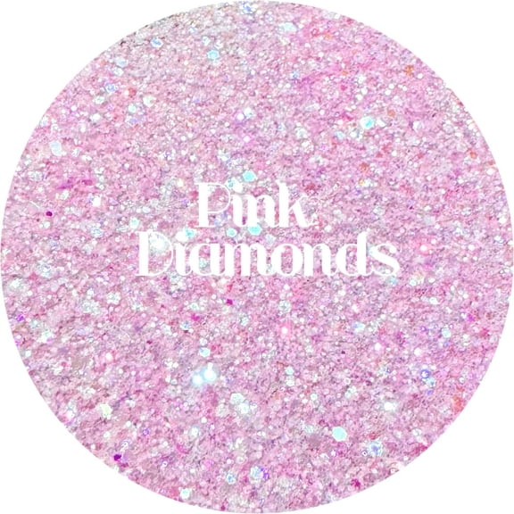 Pink Polyester Glitter | Craft Glitter | Glitter for Arts & Crafts | Tumblers | Cosmetics | Nails | Epoxy Resin Art | Slime | DIY | Body Glitter | 3.5 oz Bottle