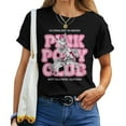 thumbnail image 1 of Pink Pony Club Groovy Girls Birthday Cowgirl Women’s T-Shirt, Fun Western Themed Party Shirt, Birthday Celebration Apparel, Cute Cowgirl Graphic Tee, 1 of 3
