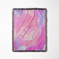 thumbnail image 1 of Pink Porcelain Flower Pastel Designs Inspired By Nature, Woven Blanket, 1 of 4