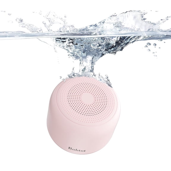 Portable Bluetooth Speaker,IPX5 Waterproof Wireless Speaker with Bluetooth 5.0,20H Playtime,Built-in Mic Mini Speaker for Outdoor/Party/Beach/Travel/Gifts,Pink