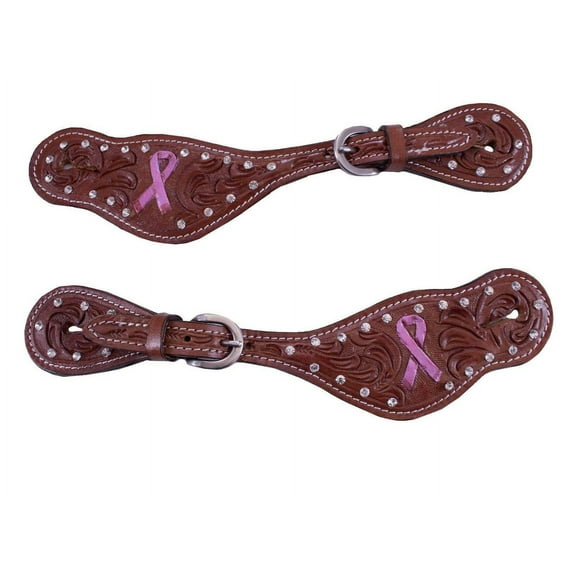 Pink Power Breast Cancer Awareness Western Spur Straps