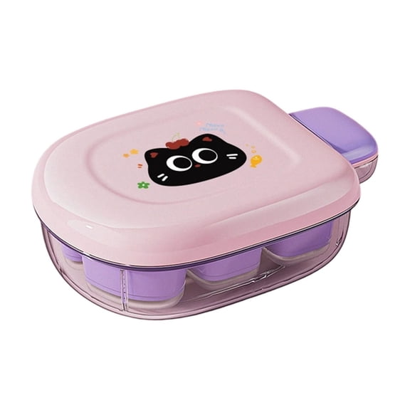 Pink Press Style Ice Block Tray with Cover Food Safe Ice Mold for Freezer Easy Demold Leak Proof Ice Box for Refrigerator and Home Use