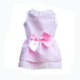 thumbnail image 1 of Pink Princess Dog Dresses, Tutu Skirt with Pearl Bow, Cute Summer Puppy Clothes, Sleeveless Pet Apparel with Front Buttons for Chihuahua Yorkie Maltese, Cats (X-Large), 1 of 6