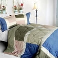 thumbnail image 1 of Pink Princess - Quilted Patchwork Down Alternative Comforter Set  Full & Queen Size - Blue, 1 of 1