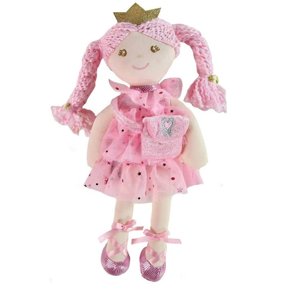 Pink Princess Tooth Fairy Plush Doll