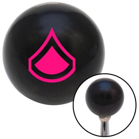 Pink Private First Class Black Shift Knob with M16 x 1.5 Insert Shifter Auto Manual