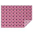 thumbnail image 1 of Pink Pug Puppies Rectangle Tablecloth 60"x84",Waterproof Polyester Rectangle Table Cloth, Wipeable Spillproof Polyester Tablecloth for Dining, Camping, Indoor and Outdoor, 1 of 5