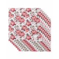 thumbnail image 1 of Pink Pumpkin Cloth Napkins Set of 8 Reusable Dinner Napkins, Thanksgiving Autumn Fall Leaf Flower Cocktail Napkin Washable Table Napkins for Wedding/Holiday Party/Baby Shower 20"x20", 1 of 7