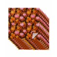 thumbnail image 1 of Pink Pumpkin Fall Cloth Napkins Set of 8 Reusable Dinner Napkins, Thanksgiving Maple Leaves Autumn Cocktail Napkin Washable Table Napkins for Wedding/Holiday Party/Baby Shower 20"x20", 1 of 7