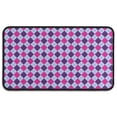 thumbnail image 1 of Pink Purple Checkered Pattern Door Rugs,Washable Non Slip Door Mats Indoor,Decorative Door Mats,Entry Mat Indoor for Entrance,Bedroom,Kitchen,Bathroom,30"x17", 1 of 6