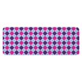 thumbnail image 1 of Pink Purple Checkered Pattern Kitchen Rug Mat,Kitchen Runner Rugs Non Skid Washable,Decorative Kitchen Floor Mats for Kitchen,Sink,Laundry,17"x47.2", 1 of 7