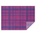 thumbnail image 1 of Pink Purple Checkered Pattern Rectangle Tablecloth 60"x84",Waterproof Polyester Rectangle Table Cloth, Wipeable Spillproof Polyester Tablecloth for Dining, Camping, Indoor and Outdoor, 1 of 5