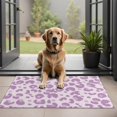 thumbnail image 1 of Pink and Purple Of Leopard Print Door Rugs,Washable Non Slip Door Mats Indoor,Decorative Door Mats,Entry Mat Indoor for Entrance,Bedroom,Kitchen,Bathroom,20"x32", 1 of 6