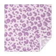 thumbnail image 1 of Pink and Purple Of Leopard Print Square Tablecloth,Waterproof Square Table Cover,Wipeable Spillproof Washable Table Cover for Home Kitchen Party Decor 52"x52"(132x132cm), 1 of 6