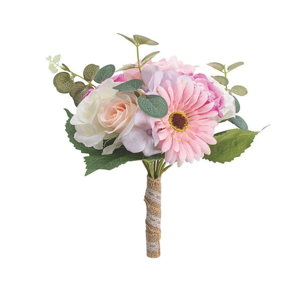 Pink Purple Spring Floral Bouquet - Home Decor - 1 Piece