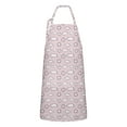 thumbnail image 1 of Pink Purple Sun Cloud Pattern Apron-Garden Aprons for Women with Pockets-Cotton Linen Waterproof Kitchen Cooking Gardening Aprons Adjustable for Kitchen,Cooking,BBQ and Salon 33x27 Inch, 1 of 7