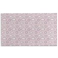 thumbnail image 1 of Pink Purple Sun Cloud Pattern Door Rugs,Washable Non Slip Door Mats Indoor,Decorative Door Mats,Entry Mat Indoor for Entrance,Bedroom,Kitchen,Bathroom,17"x30", 1 of 6
