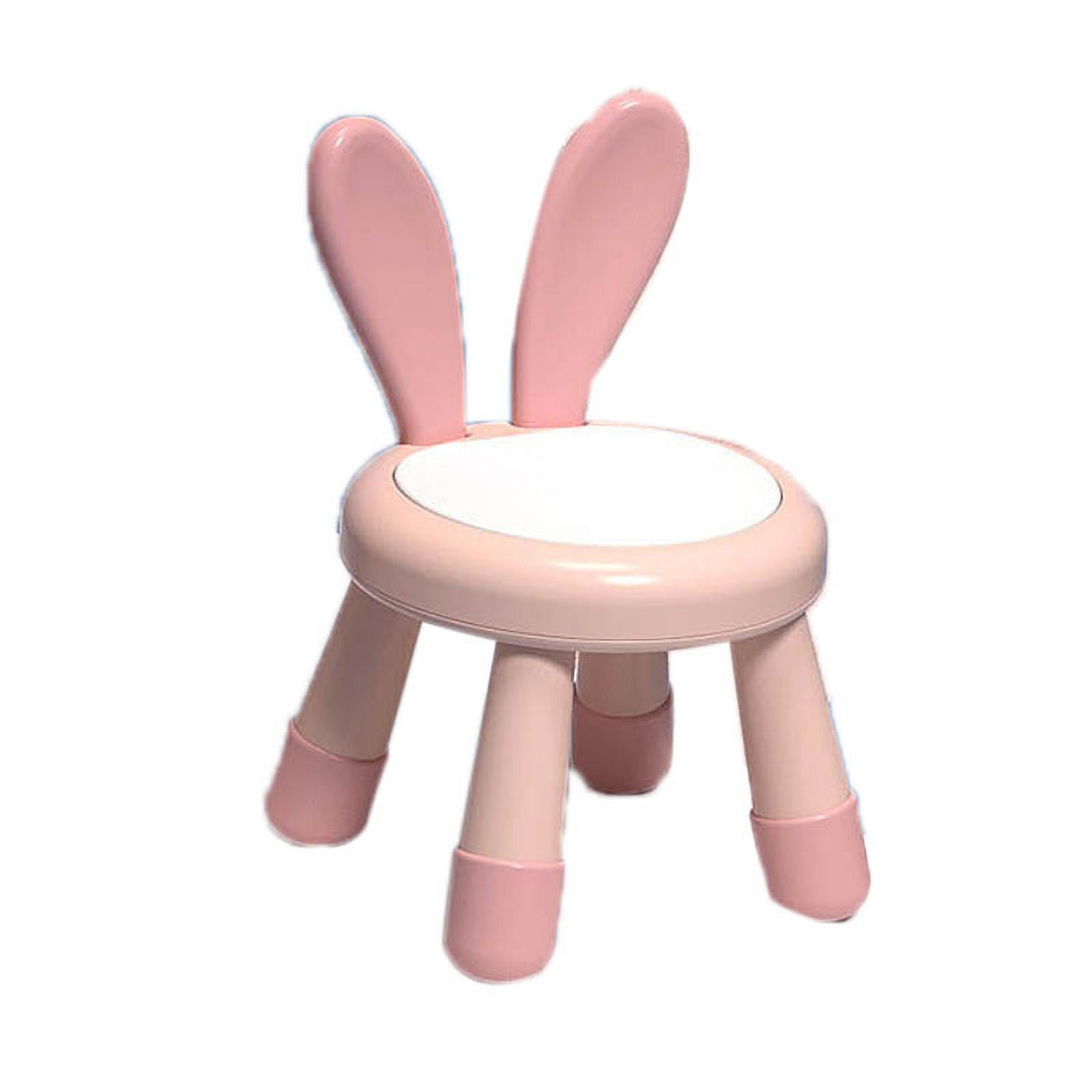 Pink Rabbit Design for Preschool & Home Use Sound-Activated Anti-Slip ...