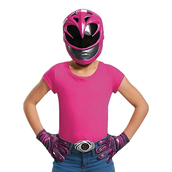 Pink Ranger 2017 Accessory Kit Girls Child Halloween Costume, One Size