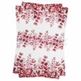 thumbnail image 1 of Pink Red Eucalyptus Leaves Kitchen Towels Set of 2, Water Absorbent Dish Towel, Watercolor Spring Summer Botanical Decorative Hand Towels - Quick Drying Cloth for Cooking Baking, 18x28 Inch, 1 of 8