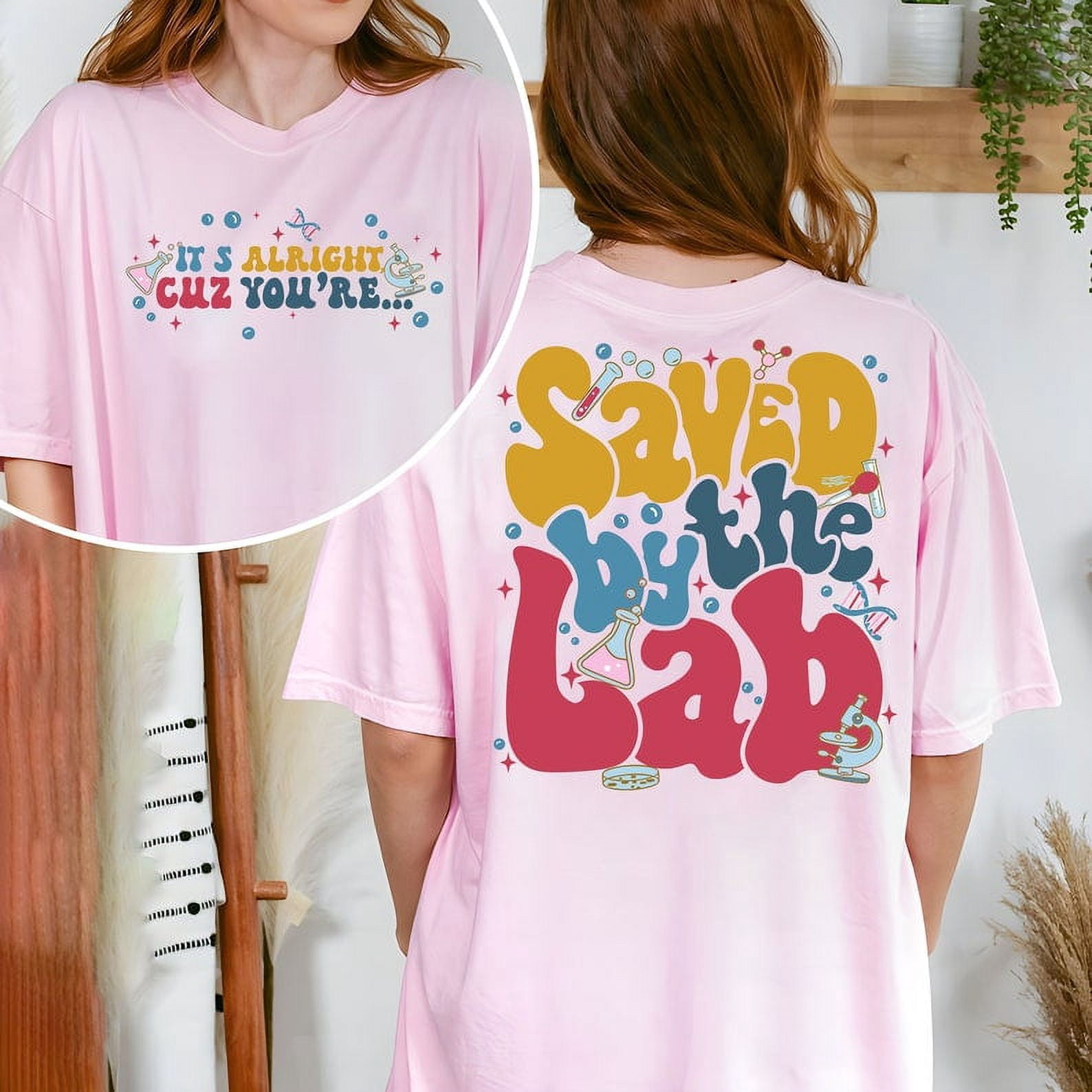 Pink Retro Lab Week 2024 Shirt, Medical Lab Science Sweatshirt