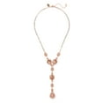thumbnail image 1 of Pink Rhinestone Necklace, 1 of 2