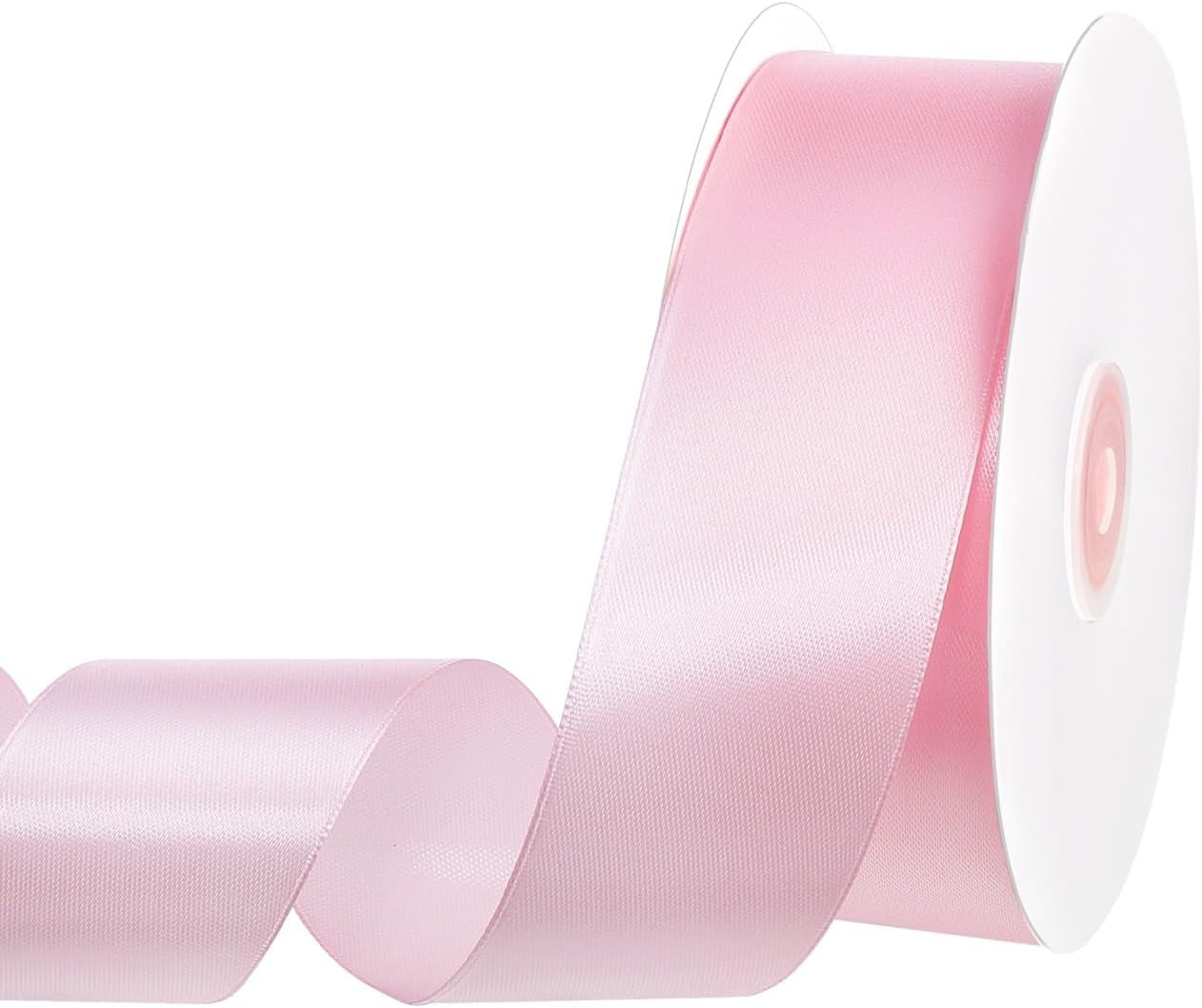 Pink Ribbon 1 1/2 Inch 60 Yards Pink Bow Light Pink Ribbon - Walmart.com