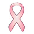 thumbnail image 1 of Pink Ribbon ABS Plastic Emblem, 1 of 2