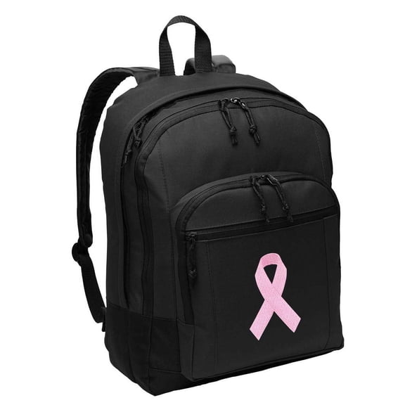 Pink Ribbon Backpack CLASSIC STYLE Pink Ribbon Backpacks Travel &amp; School Bags