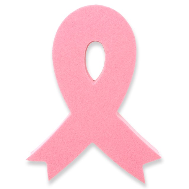Pink Ribbon Breast Cancer Awareness Car Antenna Topper / Cute Dashboard