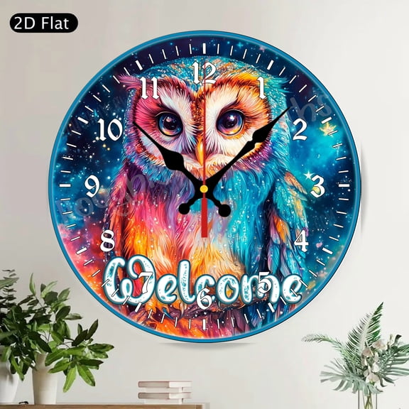 Pink Ribbon Breast Cancer Awareness Round Wall Clock Fight For The Cure Silent Decorative Clock