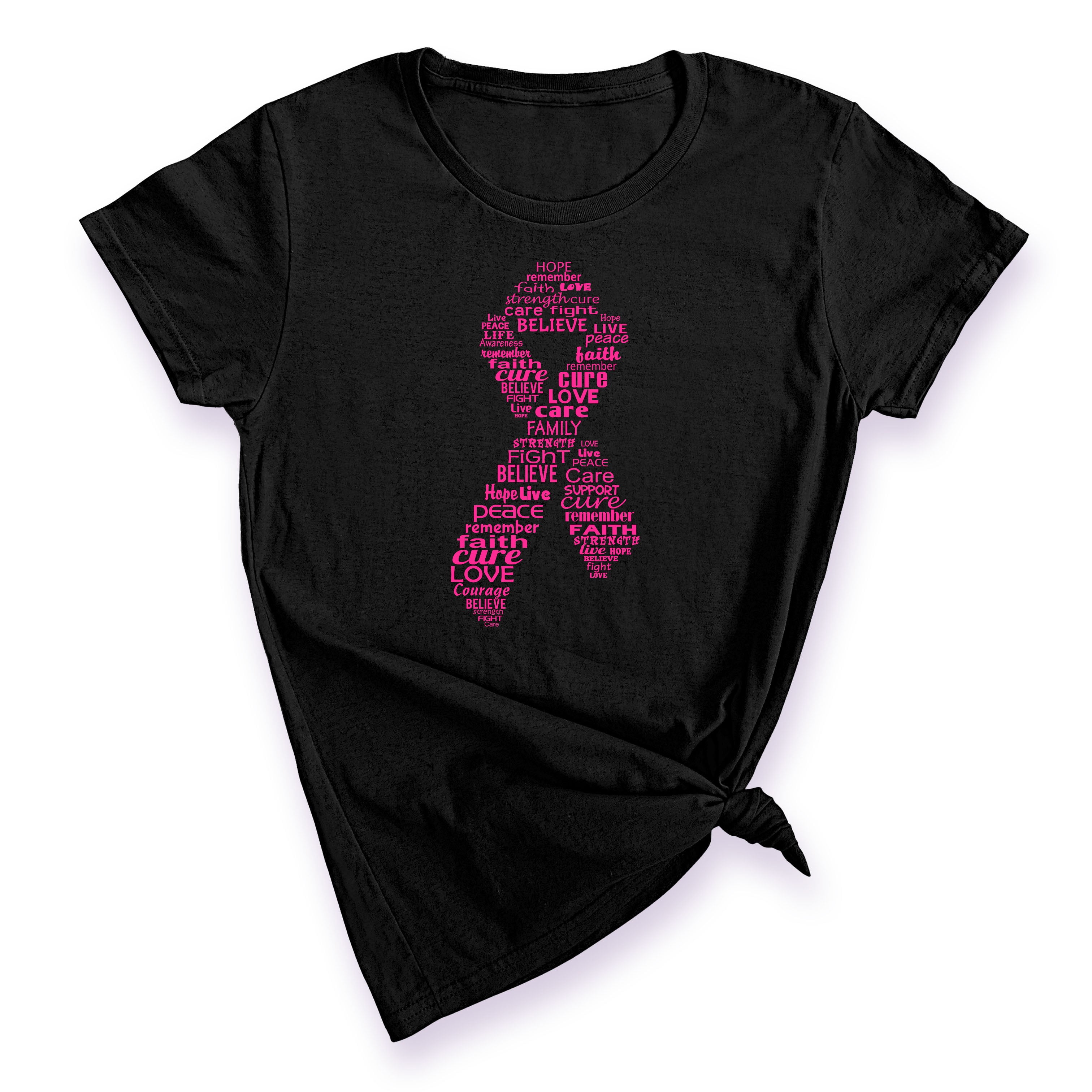 Breast awareness sales t shirts