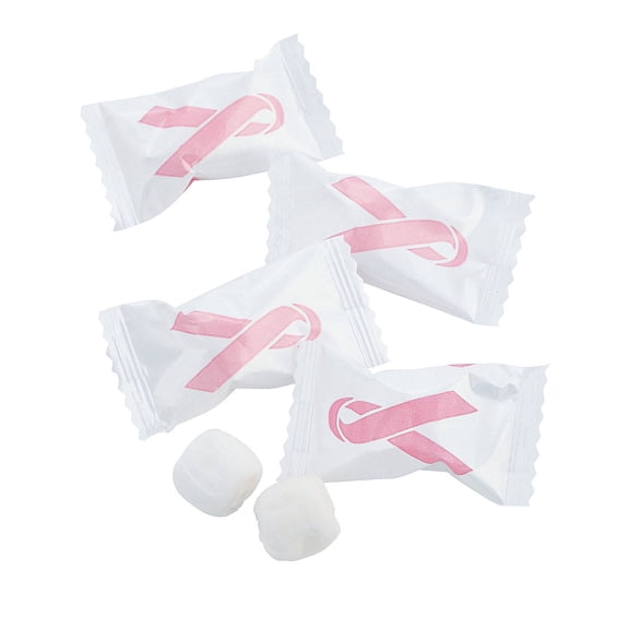 Pink Ribbon Buttermints - Edibles - 108 Pieces