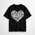 thumbnail image 1 of Pink Ribbon Heart Shirt for Women Breast Cancer Survivor T-Shirts Womens Breast Cancer Shirts, 1 of 6