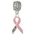 thumbnail image 1 of Pink Ribbon ''Help'' - Grandmother Charm Bead, 1 of 1