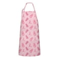 thumbnail image 1 of Pink Ribbon Apron-Garden Aprons for Women with Pockets-Cotton Linen Waterproof Kitchen Cooking Gardening Aprons Adjustable for Kitchen,Cooking,BBQ and Salon 32"x27", 1 of 7