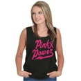 thumbnail image 1 of Pink Ribbon Power Breast Cancer Aware Tank Top Tee Shirt Women Brisco Brands S, 1 of 6