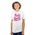 thumbnail image 1 of Pink Ribbon Power Breast Cancer Aware Women's Plus Size Graphic Tee Brisco Brands 4X, 1 of 5