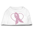 thumbnail image 1 of Pet Dog  Cat Shirt Rhinestone, "Pink Ribbon", 1 of 11