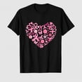 thumbnail image 1 of Pink Ribbon Shirts for Women Breast Cancer Shirt Funny Ribbon Graphic Tee Inspirational Breast Cancer Tops, 1 of 7