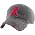 thumbnail image 1 of Pink Ribbon Vintage Ballcap, 1 of 5