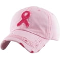 thumbnail image 1 of Pink Ribbon Vintage Ballcap, 1 of 5