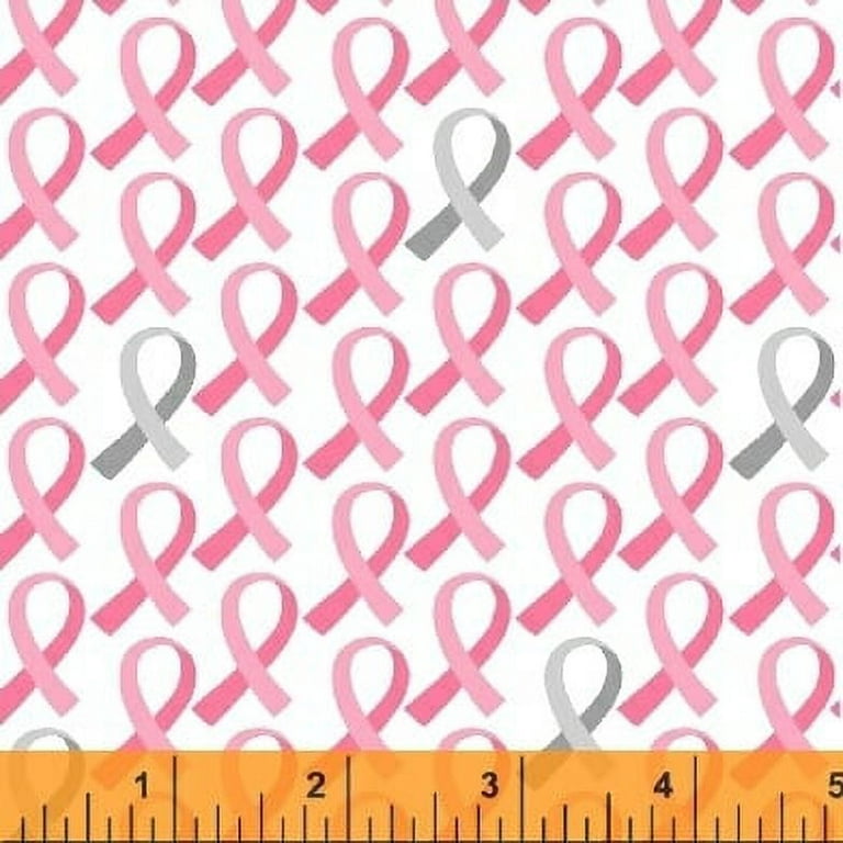 Windham Weaponry Pink Ribbons, Gray Accent, White Background, Breast Cancer Awareness, Anything Is Possible, Whistler Studios, Windham, 42142-2, by Th