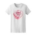 thumbnail image 1 of Pink Rose And Pearls Frame  Eps10 Tee Women's -Image by Shutterstock, 1 of 2