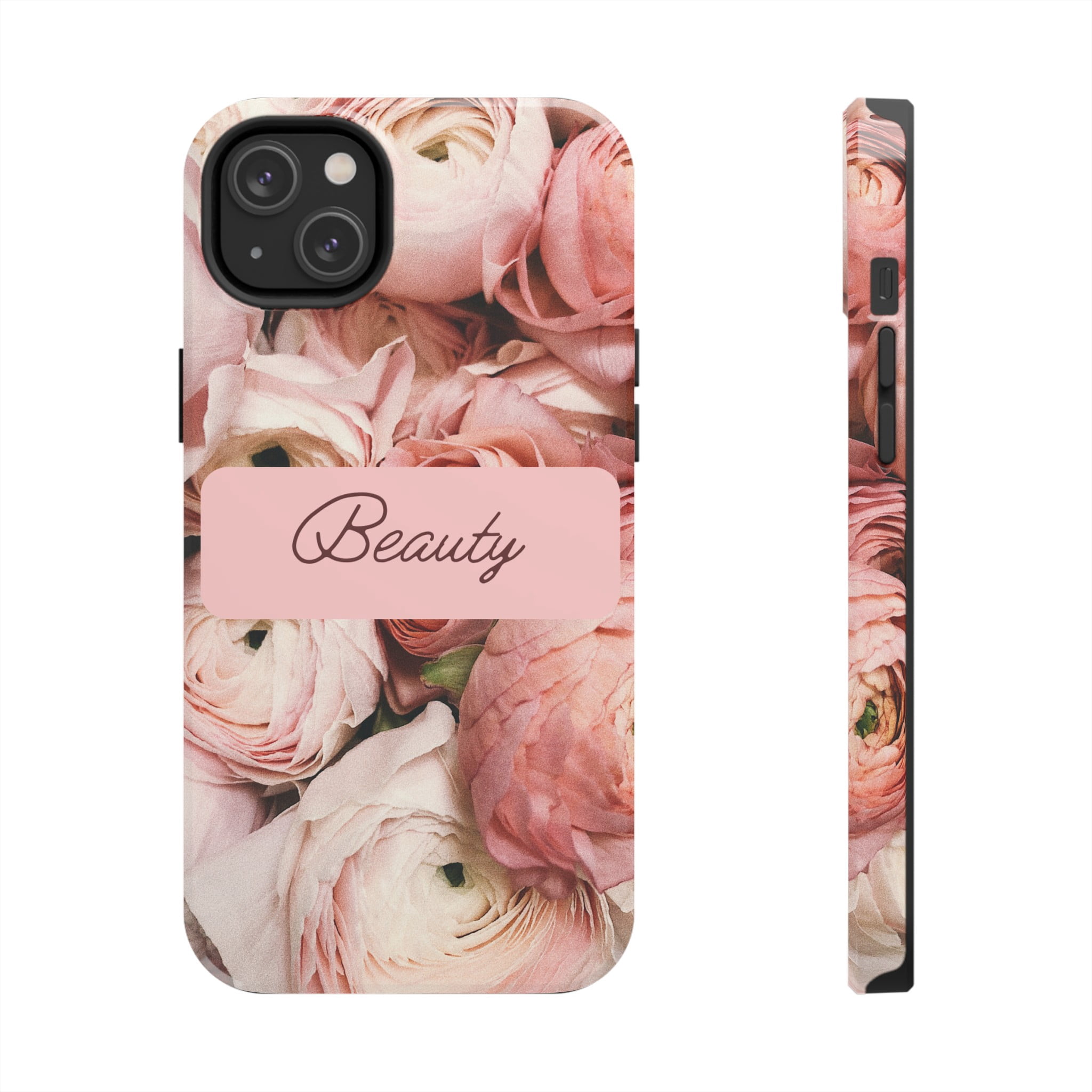 Pink Rose Beauty Tough Phone Cases - Walmart.com