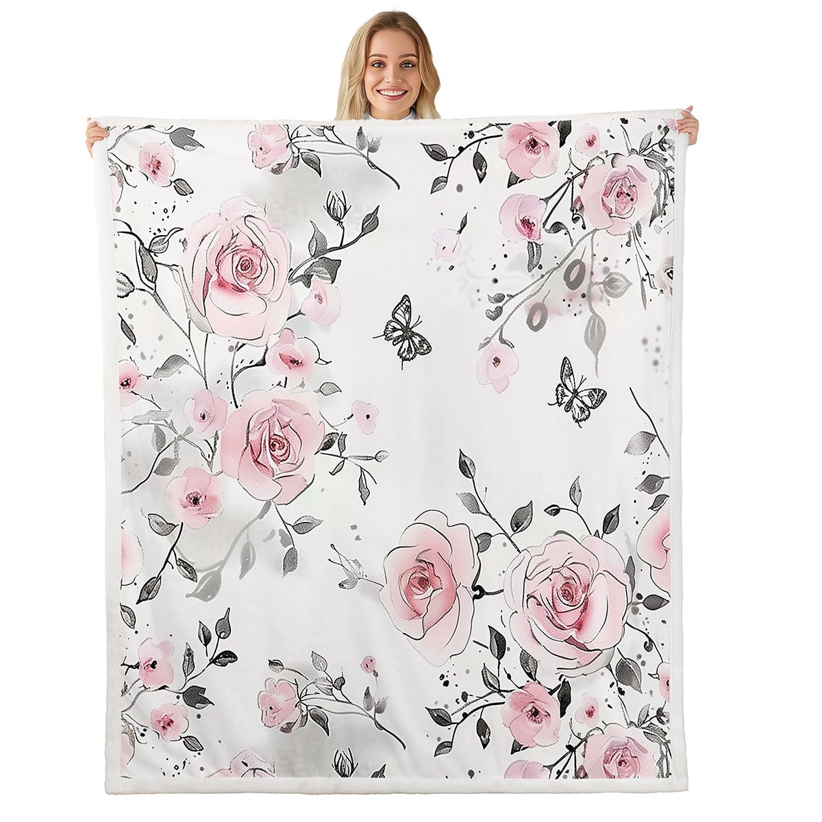 Rosine Blanket Shell-Pink