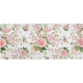 thumbnail image 1 of Pink Rose Floral Flower Large Gaming Mouse Pad Big Mousepad Mice Keyboard Mat with Non-Slip Rubber Base for Computer Laptop Home & Office, 31.5 X 11.8 inch, 1 of 6