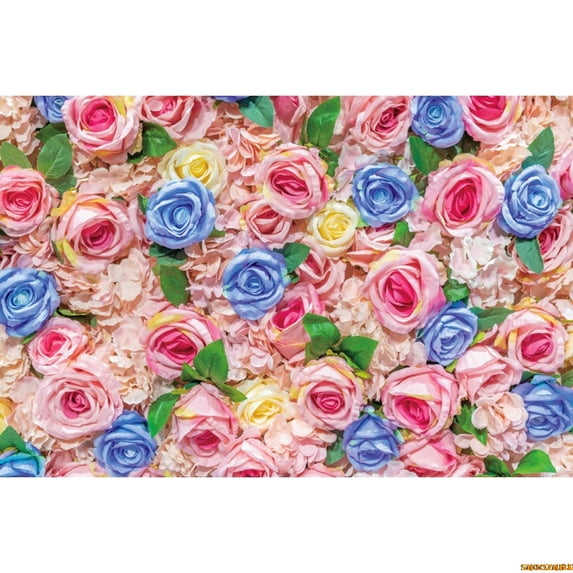 Pink Rose Flower Wall Photo Background Wedding Bridal Shower Photography Backdrop r Baby Portrait Photo Background