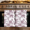 thumbnail image 1 of Pink Rose Kitchen Towels Set of 2, Rustic Vintage Botanical Floral Watercolor Absorbent Dish Towels for Kitchen, Microfiber Hand Towel, Quick Drying Tea Towel for Cleaning Decorative Dishcloths, 1 of 7